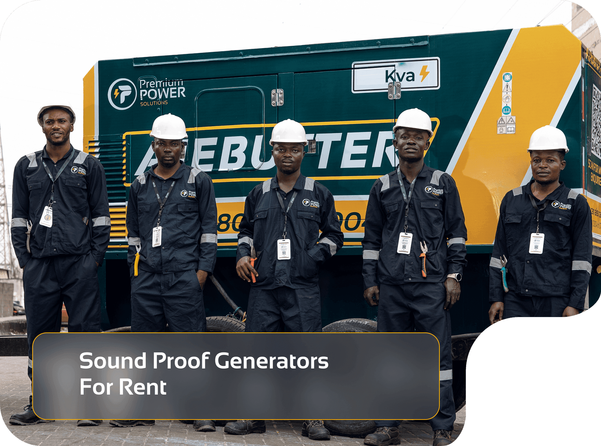 Sound Proof Generators For Rent